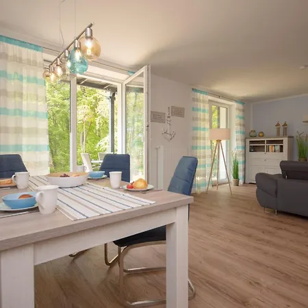 公寓 Haus Waldidyll, Kuestenflair - Bade- & Erlebniswelt Taeglich Inklusive