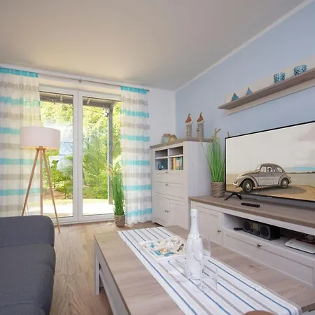 公寓 Haus Waldidyll, Kuestenflair - Bade- & Erlebniswelt Taeglich Inklusive *